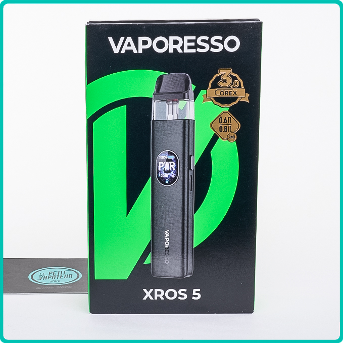 Packaging du Pod XRos 5 Vaporesso